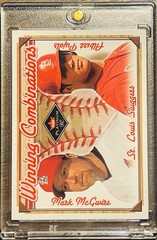 2001 Fleer Platinum RC /2000 Albert Pujols McGwire Winning Combinations #10 WC