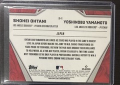 Topps 2024 Bowman Chrome International Impact II-1 Ohtani Yamamoto Pack Fresh 🔥