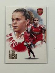 2025-26 Futera Club FX Arsenal Portrait Base #40 Alessia Russo