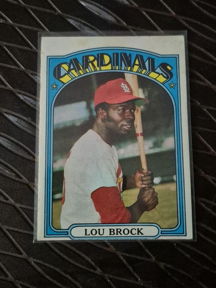 Lou Brock 1972 TOPPS Baseball Card