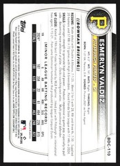 2025 Bowman Draft #BDC-110 Esmerlyn Valdez Chrome