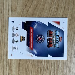 Sakina Karchaoui Topps Match Attax #165 PSG ATTX Debut Rookie Soccer Card