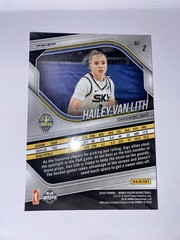2025 WNBA Prizm Hailey Van Lith Rookie Cracked Ice #2 Chicago Sky RC