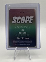 Liv Morgan 2026 Topps Chrome WWE #SCO-34 Scope Insert Trading Card