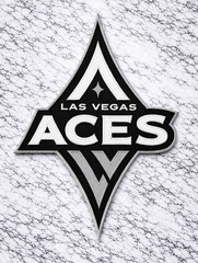 LAS VEGAS ACES WNBA EMBROIDERED IRON ON PATCH 3&Prime;X2.75&Prime; FREE SHIPPING & TRACKING