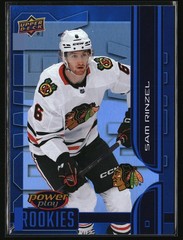 2025-26 Upper Deck #PY-1 Sam Rinzel Power Play Chicago Blackhawks