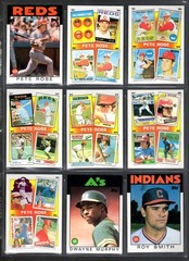 1986 Topps Baseball complete set (#1- 792) in Binder and Pages