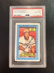 1974 Kellogg’s Willie Stargell #37 PSA 10 GEM-MT Pittsburgh Pirates HOF 🔥