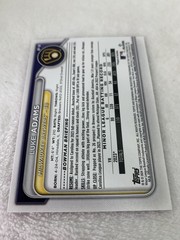 2024 Bowman LUKE ADAMS /299 Prospects 1st Fuchsia #BP-50 Brewers