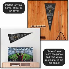 New York Knicks 2026 Champions Pennant Flag 12in x 30in
