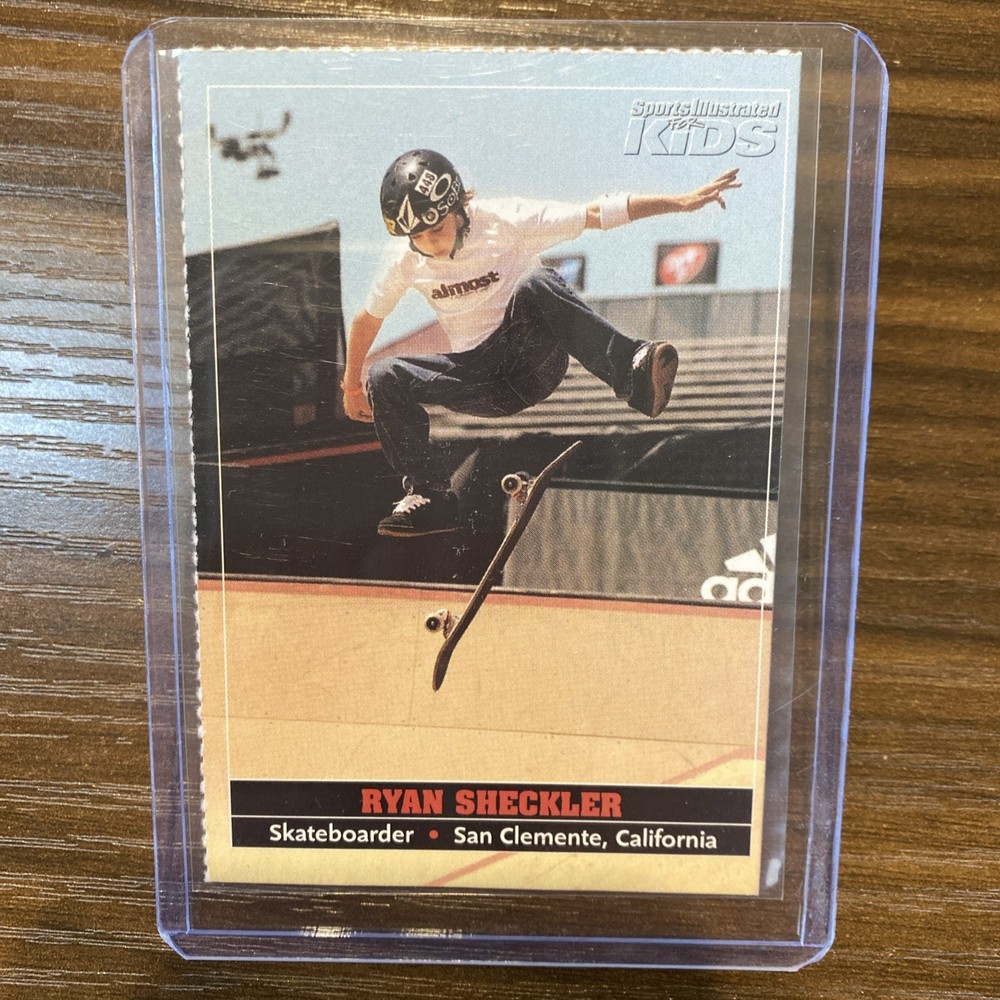 2003 Sports Illustrated for Kids #405 Ryan Sheckler Rookie Skateboard Card