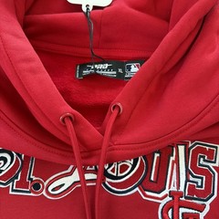 St.Louis Cardinals Women’s Cropped Hoodie Red STL Patch MLB ProStandard NWT XL