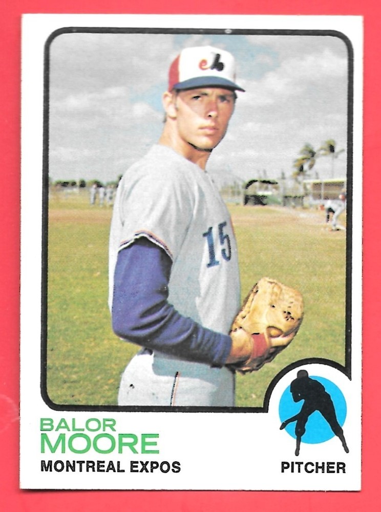 1973 Topps #211 Balor Moore – EXMT