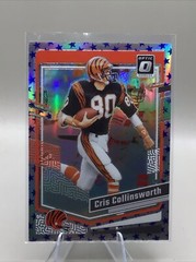 2023 Panini Donruss Optic – Blue Stars Holo Prizm #39 Cris Collinsworth
