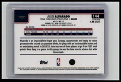 2025-26 Topps Chrome #144 Jose Alvarado Basketball Refractor