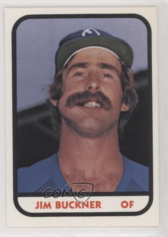 1981 TCMA Minor League Jim Buckner #1043 te2