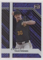 2024 Leaf Collective Promotional Purple Shimmer 1/199 Paul Skenes Rookie RC jc3