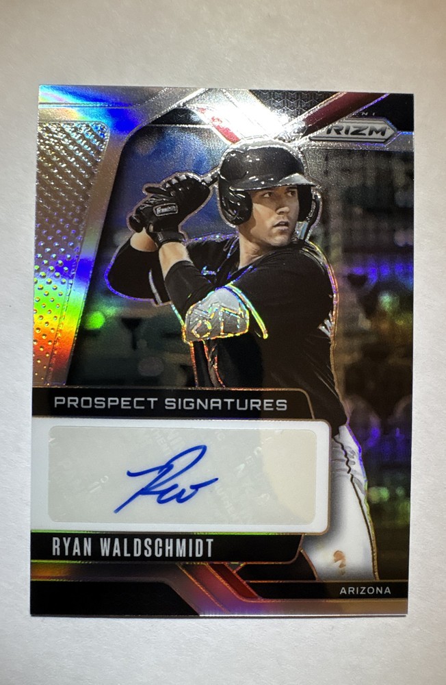 2025 Panini Prizm – Prospect Signatures Ryan Waldschmidt Silver Auto