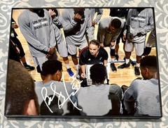 BECKY HAMMON Signed 8 x 10 Framed Photograph WNBA Las Vegas Aces Spurs Liberty