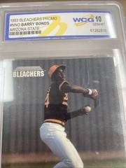 Barry Bonds NNO 1993 Bleachers Promo Arizona State Baseball WCG 10 GEM MINT