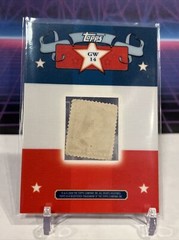 🇺🇸2008 Topps Framed Presidential Stamp Card George Washington #69 /90 GW-14 SP