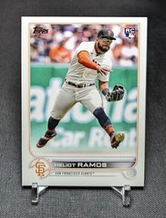 Heliot Ramos Rookie Card RC 2022 Topps Update Flagship MLB Baseball US154 Giants