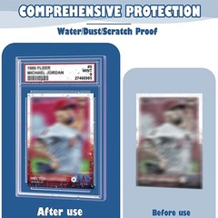 1x/5x/10x/15x/20x Clear Empty Graded Card Holder For PSA/CGC 35PT Trading Sports