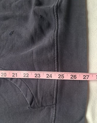 Vintage Unisex Cadre Notre Dame Hooded Sweatshirt Dark Gray Size Large