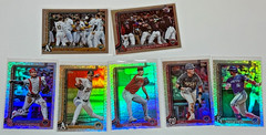 2025 Topps Baseball Parallels (Rainbow, Holiday Sun, SilverCrackle, Sand, Topps)