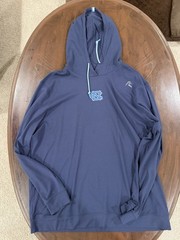 Rhoback North Carolina Tar Heels Men XXL Blue Pullover Sweatshirt Hoodie