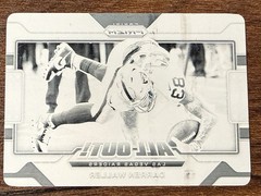 2021 Prizm Darren Waller 1/1 Black Printing Plate All Out! Raiders Color Match