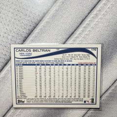 Topps Carlos Beltran 2014 Topps Chrome New York Yankees Orange Refractor #179