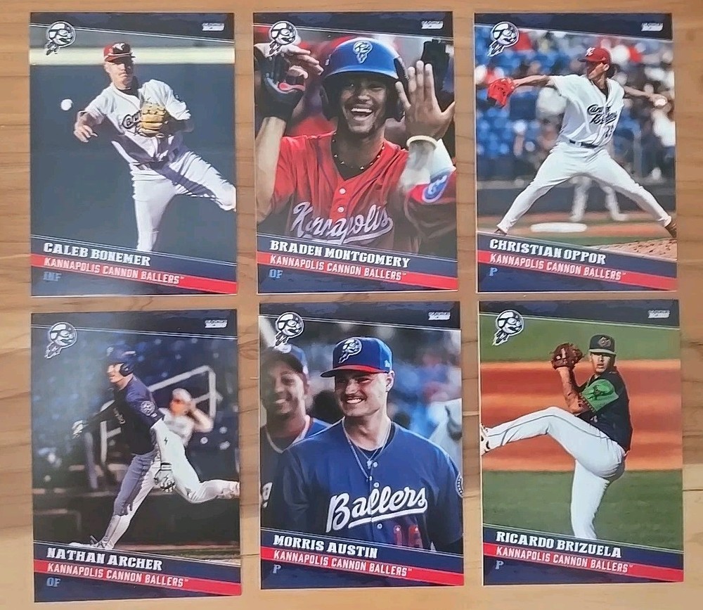 2025 Kannapolis Cannon Ballers SINGLE CARDS from Team Set – CHOOSE YOUR PLAYER