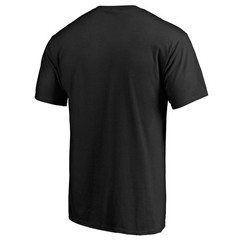 Men&rsquo;s Black Chicago Bulls Primary Mascot Logo T-Shirt