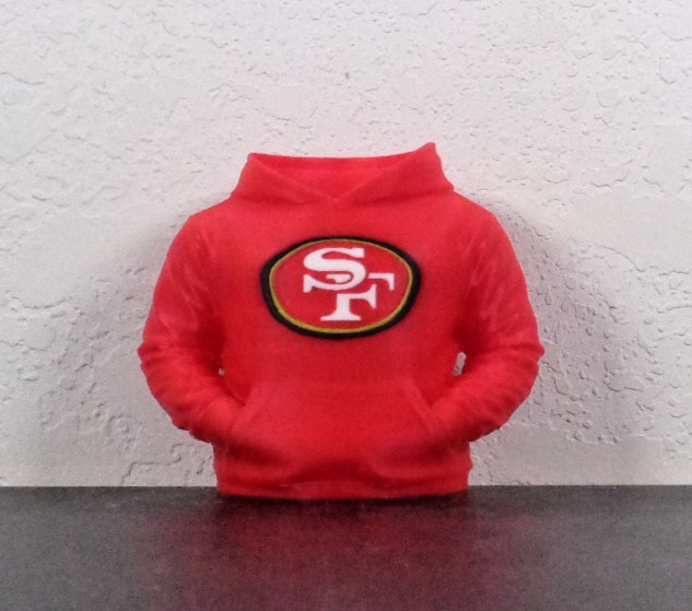 San Francisco 49ers Hoodie Pen Holder – 3D Printed Pen Holder -Football Fan Gift