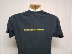 2013 UAlbany State University of New York Summer Sessions Adult M Black TShirt