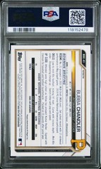 2021 Bowman Draft Bubba Chandler 1st Bowman Chrome Refractor PSA 9 BDC41