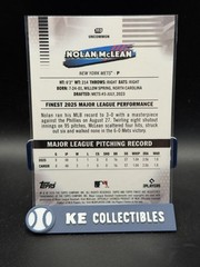 2026 Topps Finest Nolan McLean Uncommon Mini Diamond Refractor #115 RC