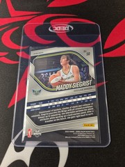 Maddy Siegrist White Seismic Prizm 2025 WNBA Prizm Basketball Dallas Wings