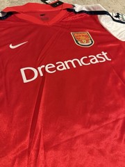 2001/02 Henry Nike Arsenal Home Jersey with EPL patch Size XL