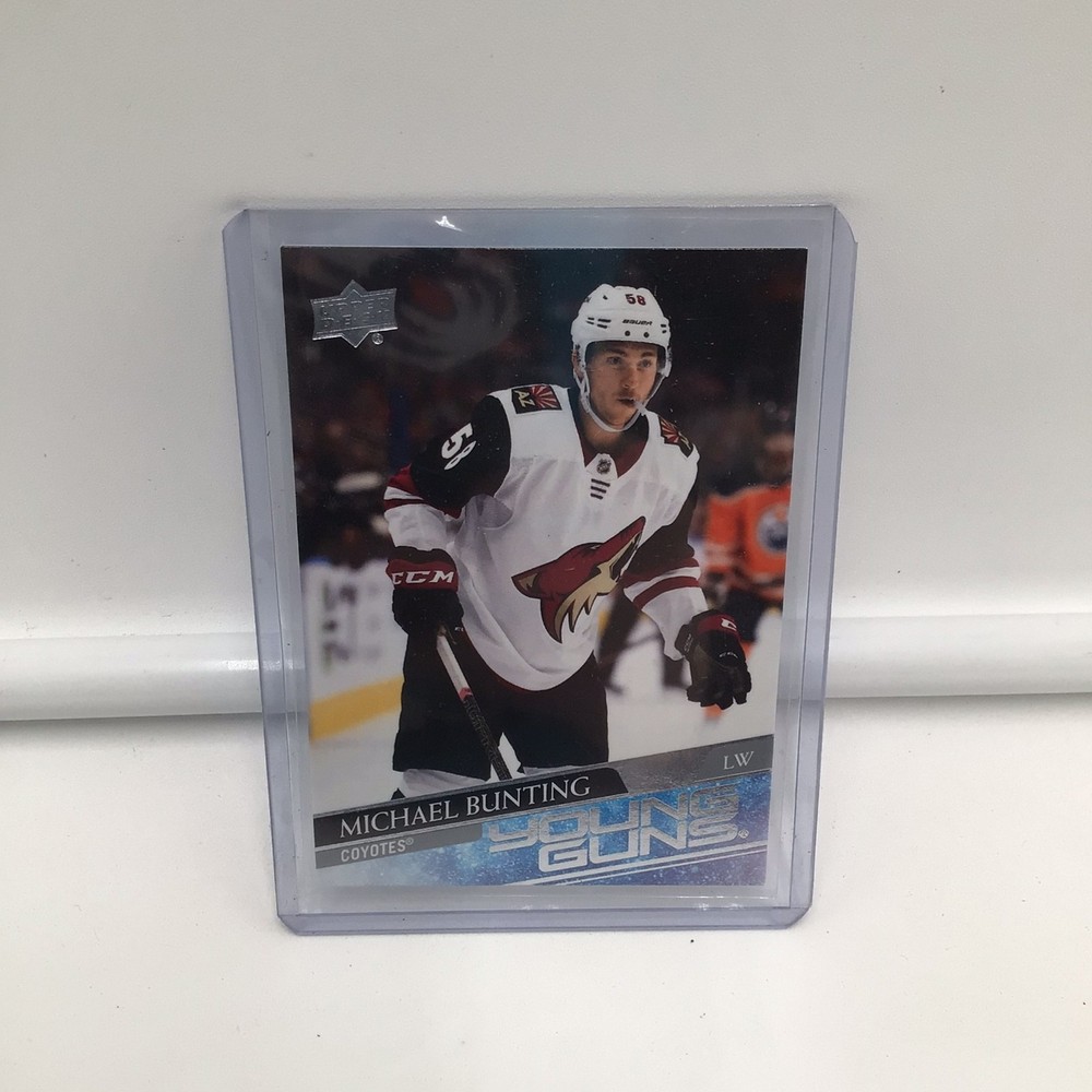 2020-21 Upper Deck #727 Michael Bunting YG RC Young Maple Leafs