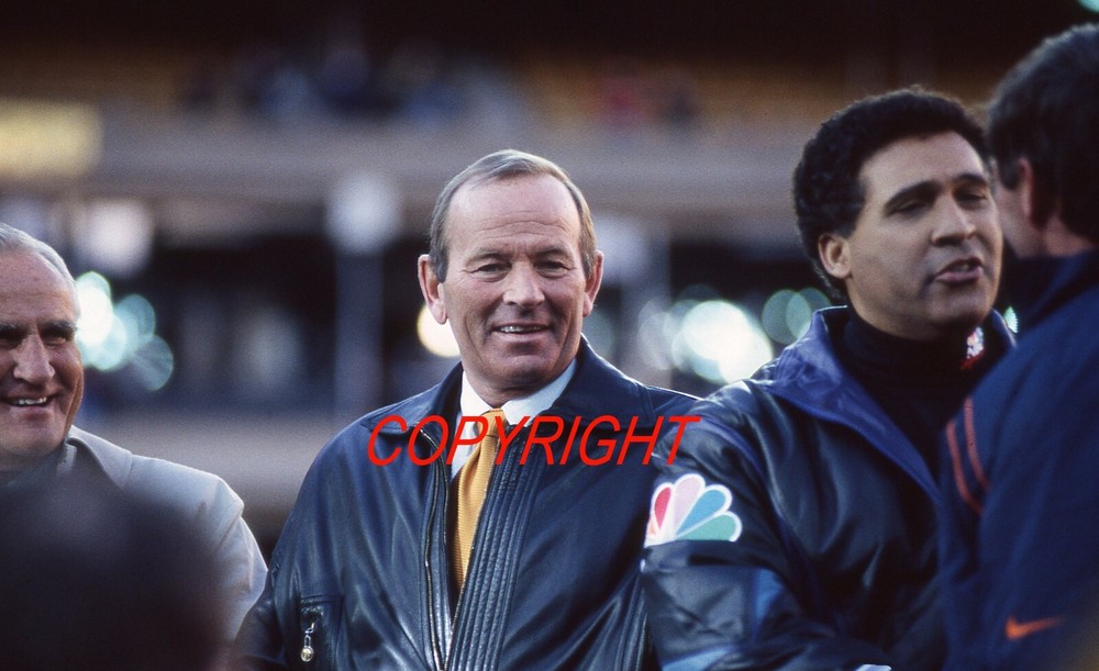 OWNER PAT BOWLEN – DENVER BRONCOS – Vintage 35mm Football Slide 4.3a*