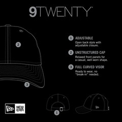 Men&rsquo;s New Era Charcoal New York Knicks Team 2.0 9TWENTY Adjustable Hat
