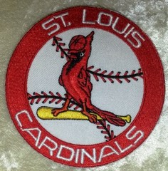 St. Louis Cardinals Baseball 3.5&Prime; Iron /Sew On Embroidered Patch~FREE Ship!