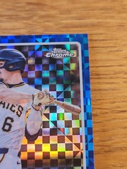 2026 Topps Chrome Blue X-Fractors #74 Konnor Griffin #/150