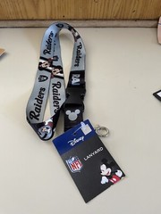 Raiders Lanyard disney Mickey Mouse NFL
