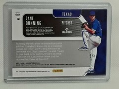 Dane Dunning 2021 Panini Absolute Baseball – Rookie AUTO (10/40) – Texas Rangers