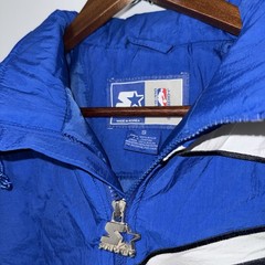 Vintage RARE Starter Orlando Magic NBA Jacket Mens Small Blue Black White NWT