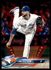 2018 Topps Update Independence Day #/76 #US277 Ryan Tepera Toronto Blue Jays