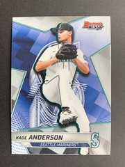 Kade Anderson 2025 Bowman&rsquo;s Best #TP-6 Refractors Seattle Mariners